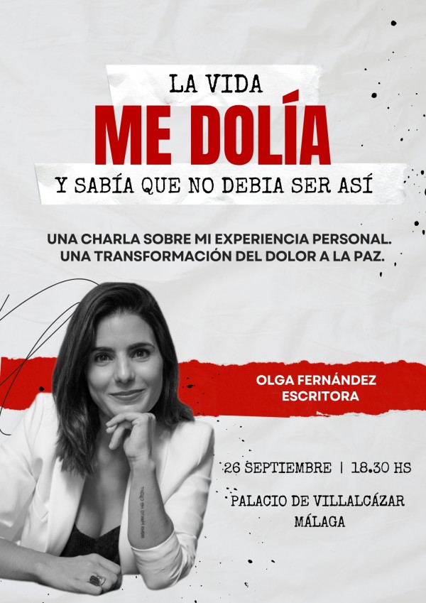 La vida me dolía y sabía que no debía ser así